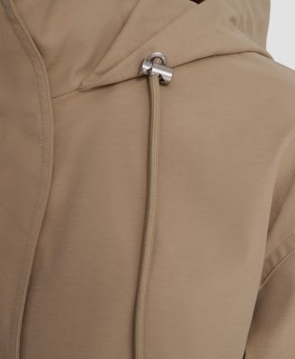 Women's Stand Collar Bomber Raincoat