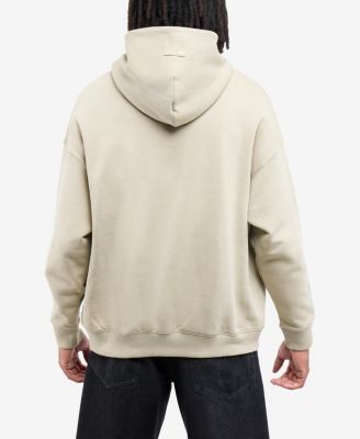 Men's Oversized Drop-Shoulder Long-Sleeve Pullover Hoodie