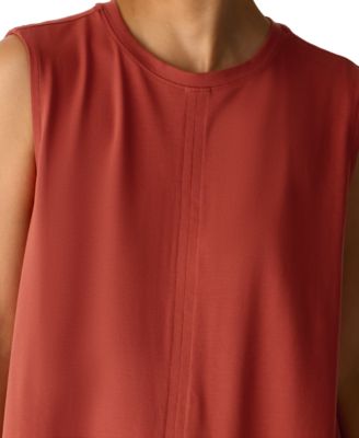 Women's Sleeveless Crewneck Tank Dress