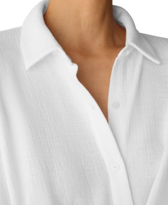 Women's Classic Collar Short Shirt