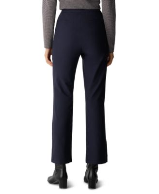 Women's Textured Knit Ankle Kick Pants