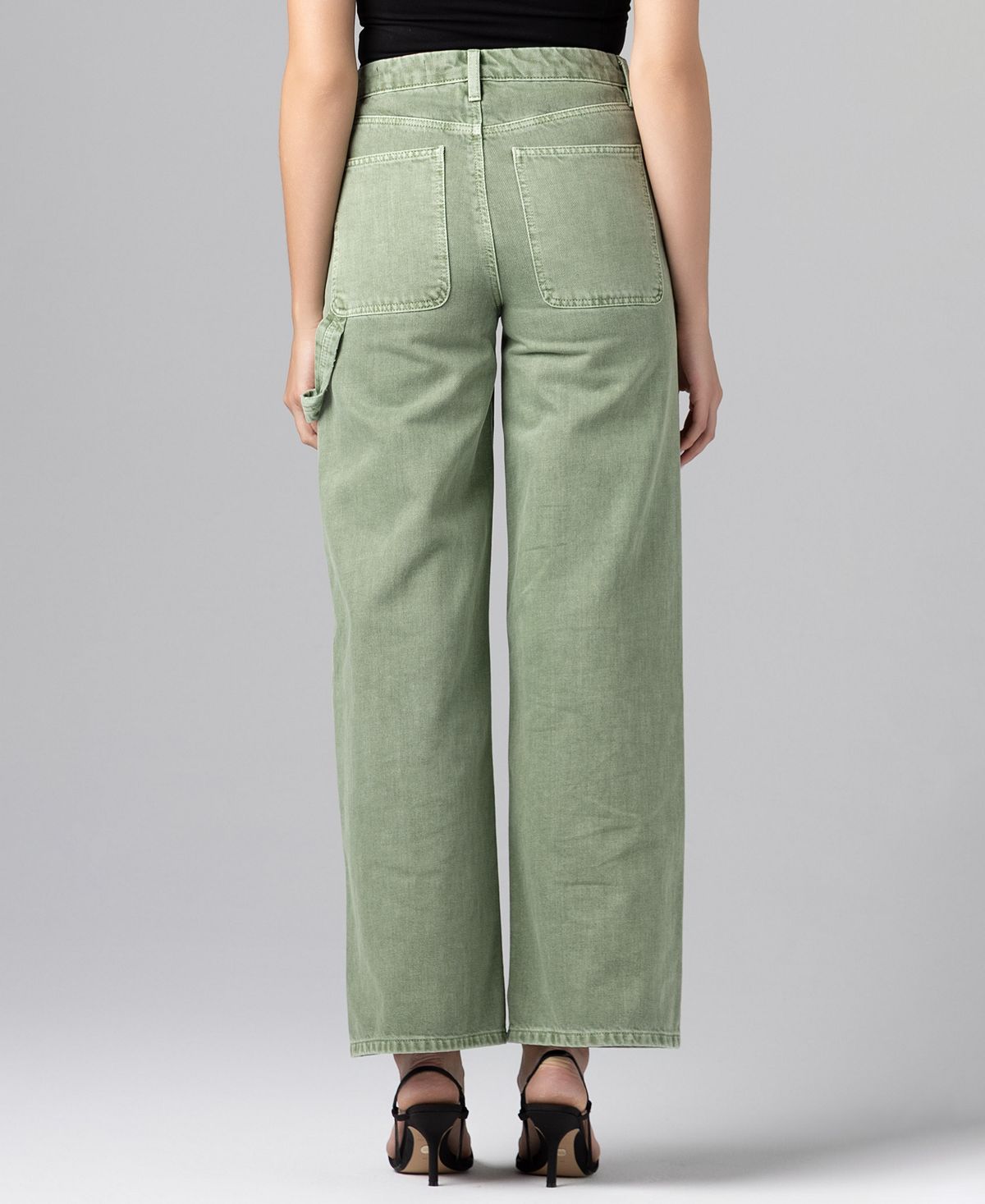 BLANK NYC Women's Mid-Rise Utility Jeans view 3 — MAYCSS fashion products