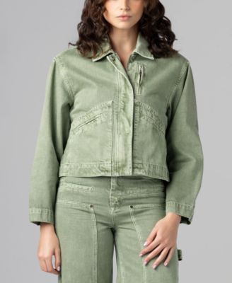 Women's Collared Twill Jacket