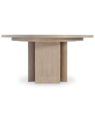 Loggia 6-Pc. Round Table and Upholstered Arm Chairs Dining Set