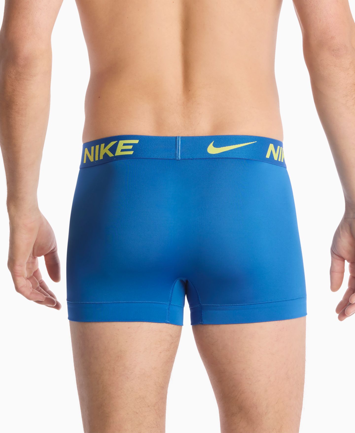 Бельё Micro для мужчин, 3 шт. — Nike, цвет: Яркий синий / Антрацитовый — фото 4