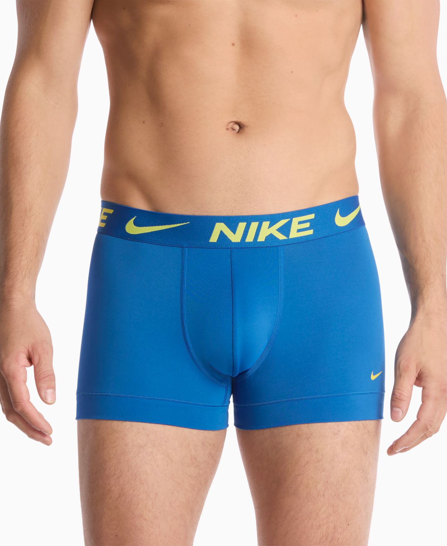 Бельё Micro для мужчин, 3 шт. — Nike, цвет: Яркий синий / Антрацитовый — фото 2