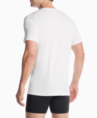 Men's Dri-FIT Essential Cotton Stretch Crewneck Undershirts, 2-Pack