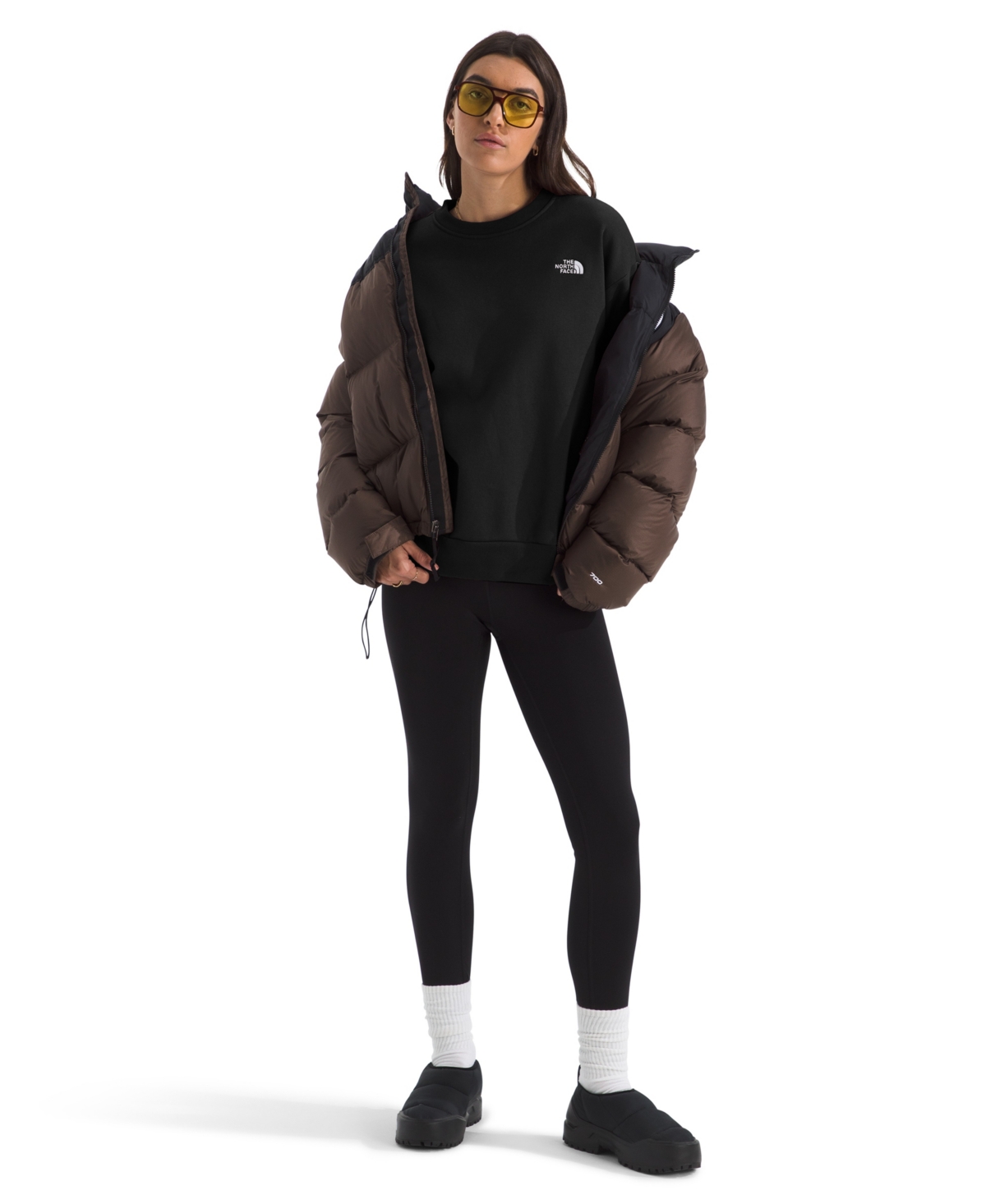 The North Face Women's Evolution Simple Dome Oversized Crewneck Sweatshirt