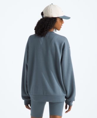 Women's Evolution Simple Dome Oversized Crewneck Sweatshirt