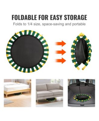 3FT Trampoline for Kids Indoor/Outdoor Foldable Baby Toddlers Trampoline