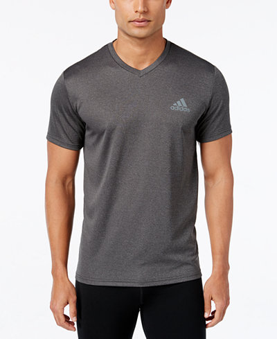 adidas Men's V-Neck ClimaLite T-Shirt