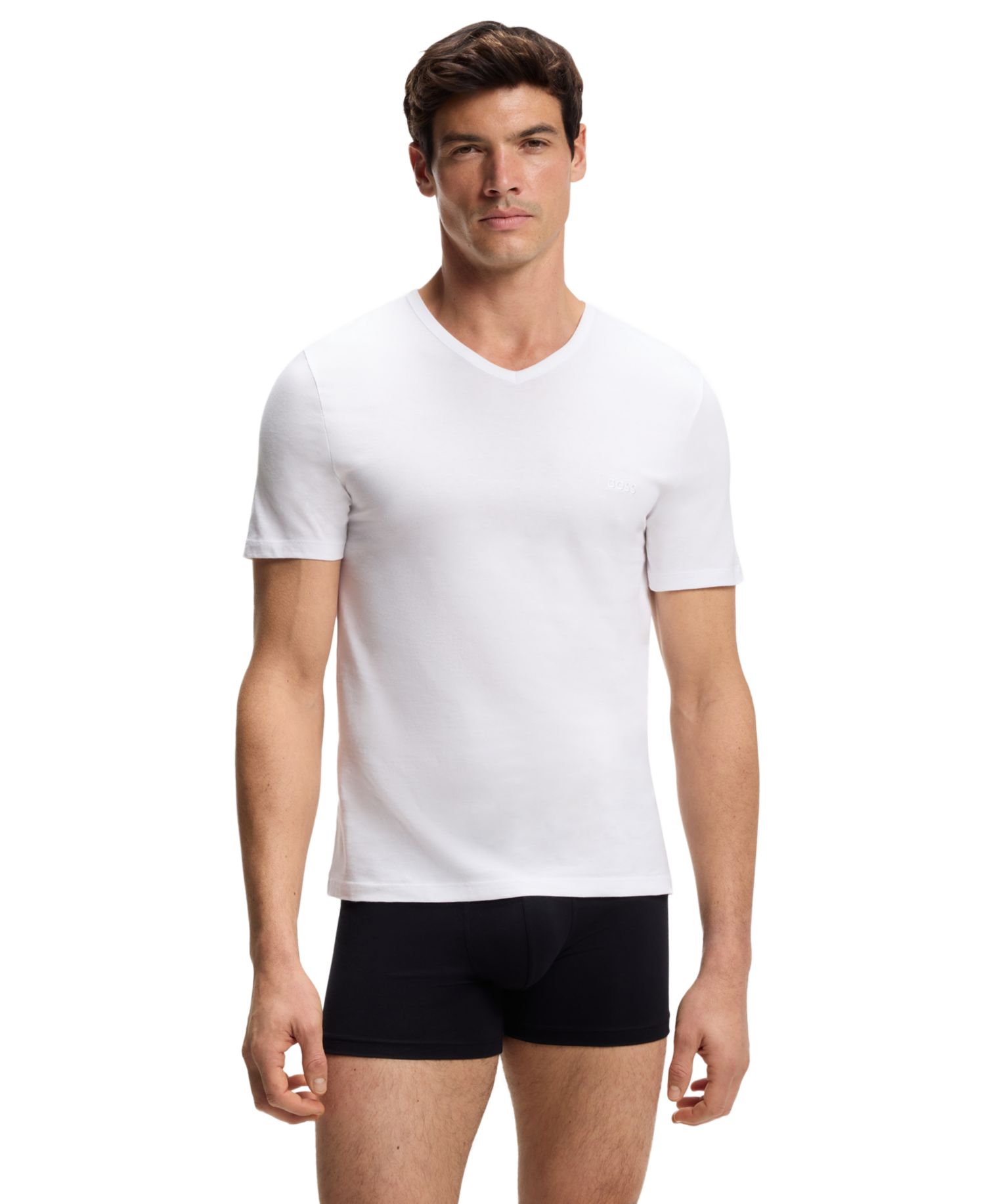 Men's 3-Pack Classic Solid V-Neck T-Shirts