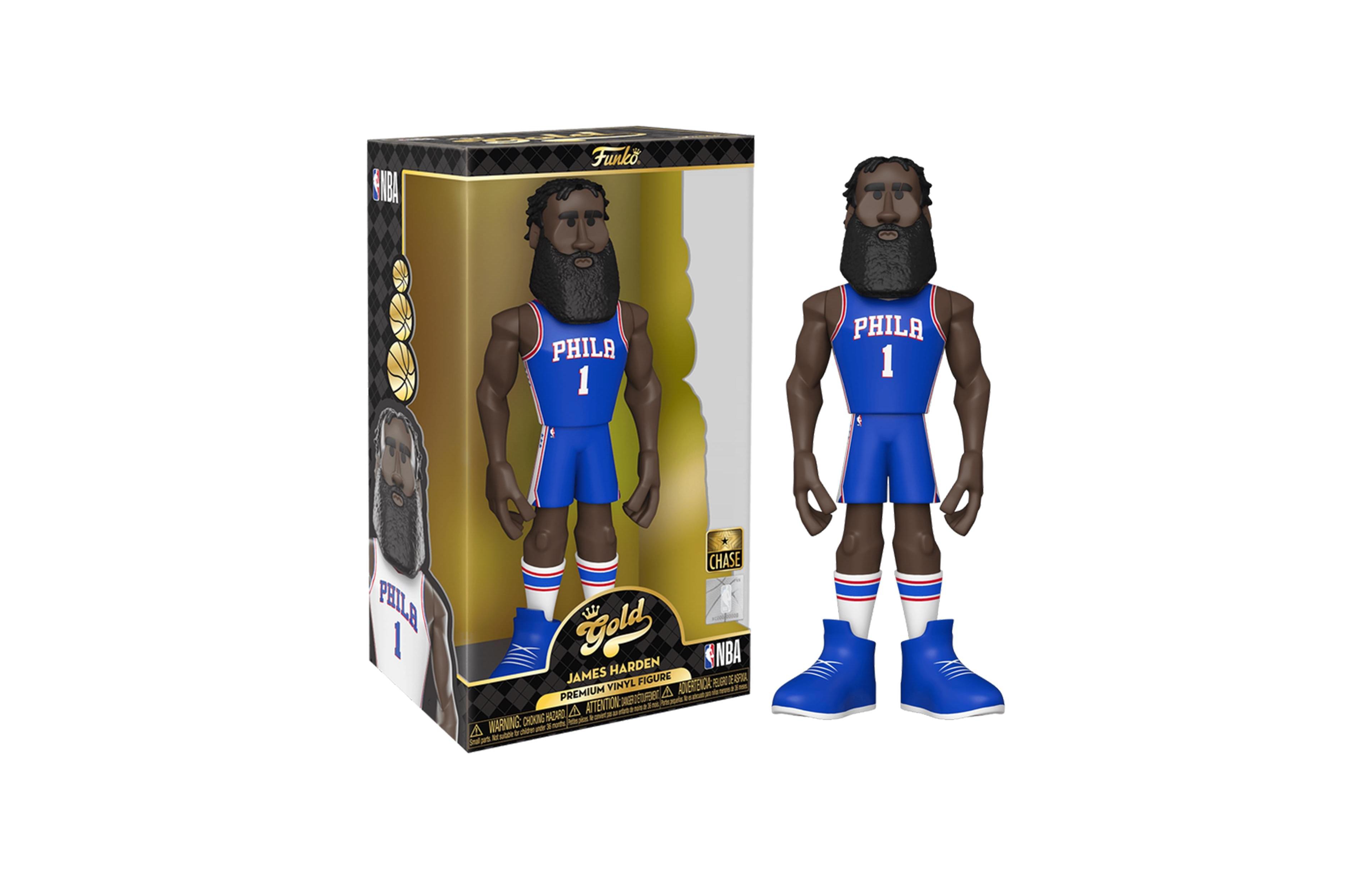 Funko Philadelphia 76ers Nba Gold 12 Inch Vinyl Figure | James Harden Chase