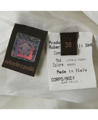 Women's White Leather Zip-Up Jacket