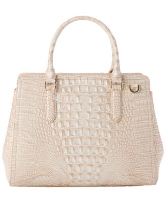 Large Finley Leather Satchel Handbag