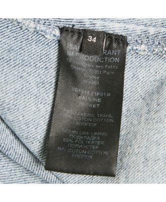 Women's Blue Denim Crossover Pauline Jacket