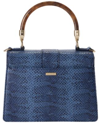 Hallie Small Leather Satchel Bag