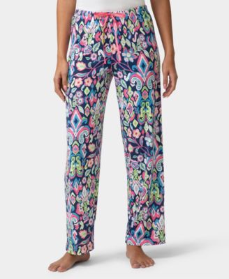 Women's Springs Arrival Ikat Printed Mid-Rise Pants