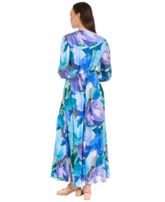 Petite Printed Maxi Dress