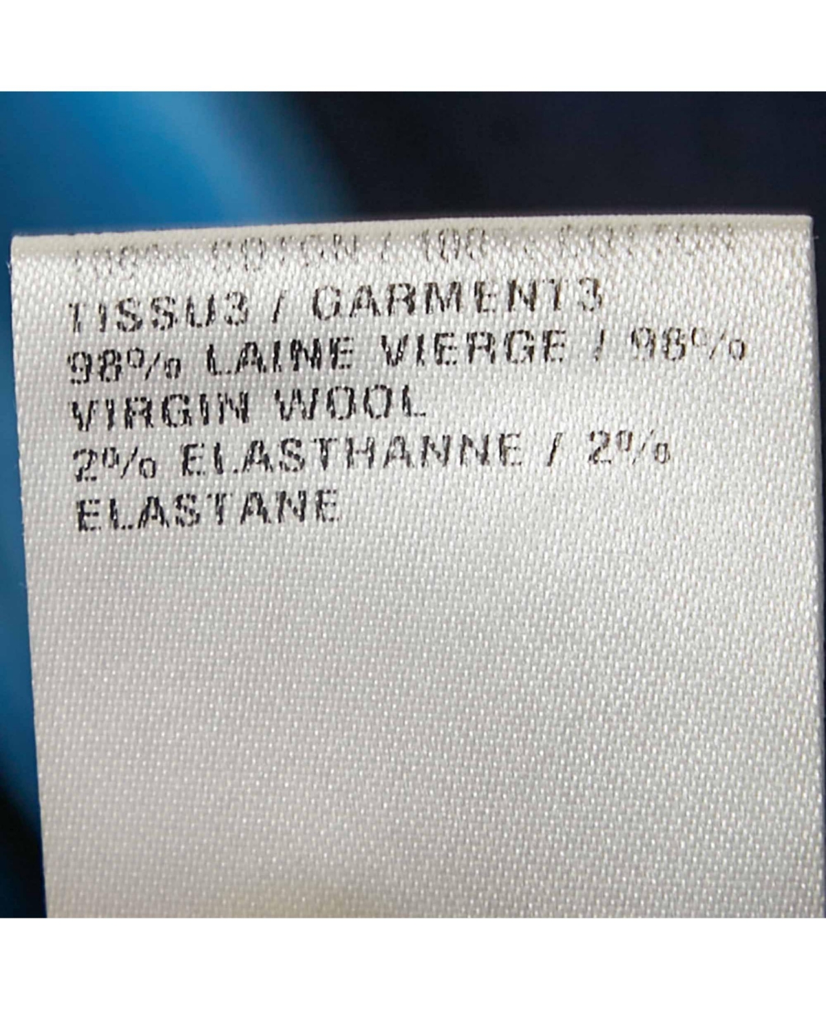 Pre-Owned Chloe Women's Blue Patch Work Cotton Open-Front Shrug