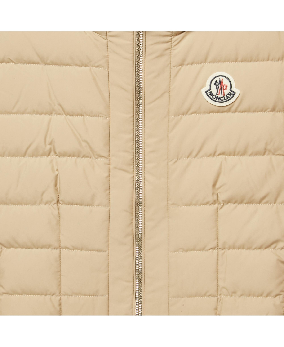 Pre-Owned Moncler Women's Beige Synthetic Down