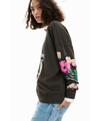 Women's Collage drawing sweatshirt