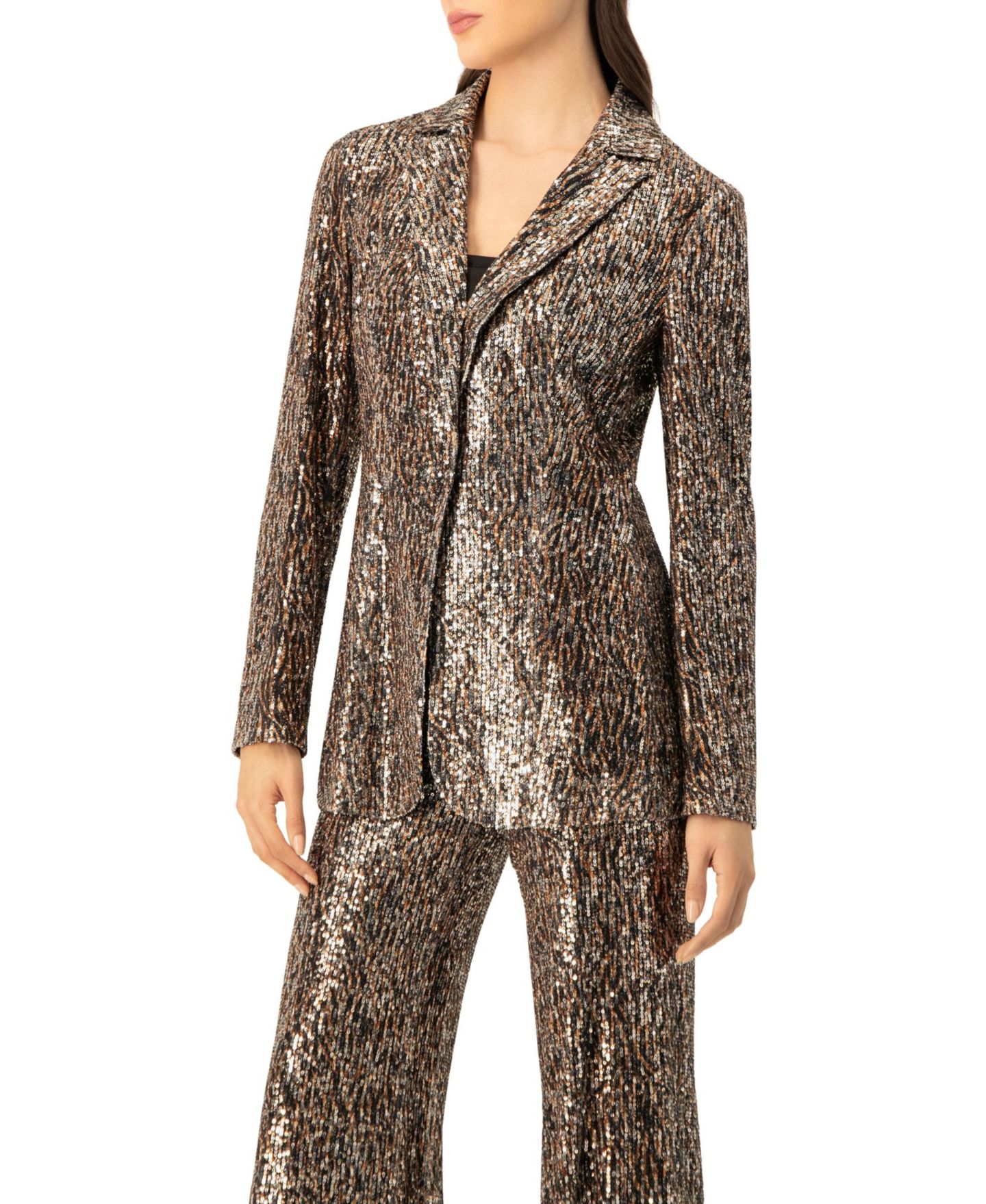Женский пиджак Ivonne Sequin Blazer, цвет: Разноцветный — фото 1