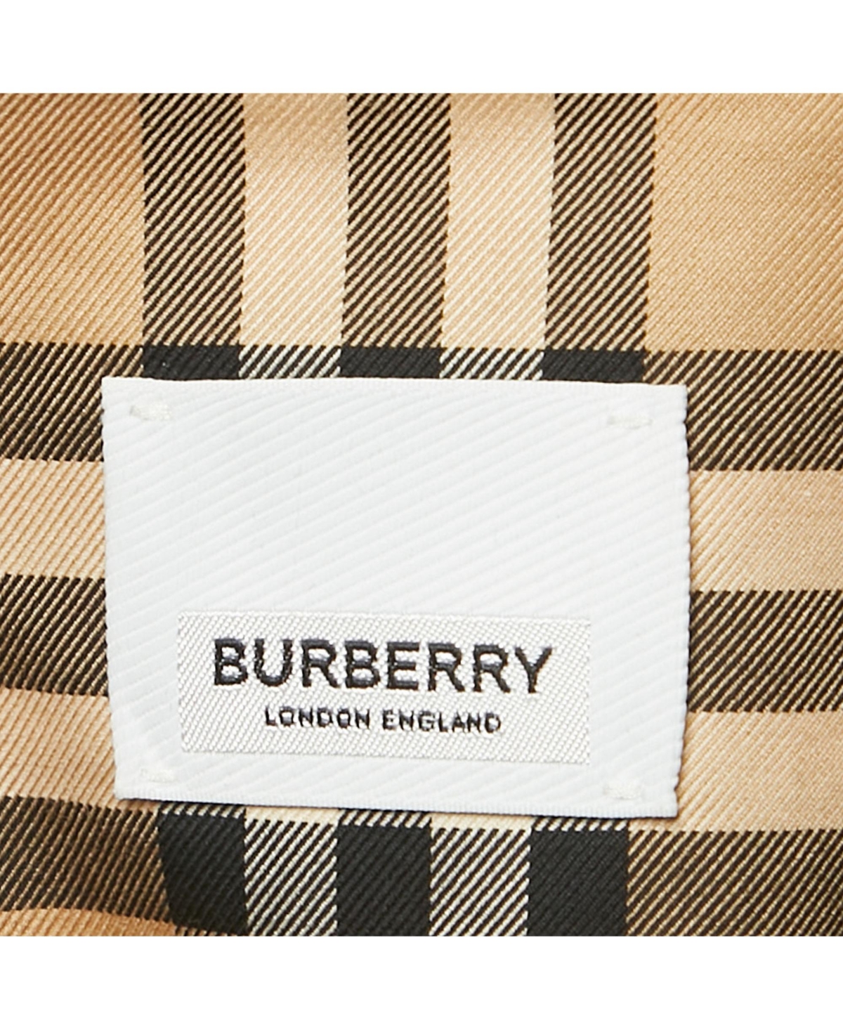 Pre-Owned Burberry Women's Beige Anette Vintage Check Cotton Shirt