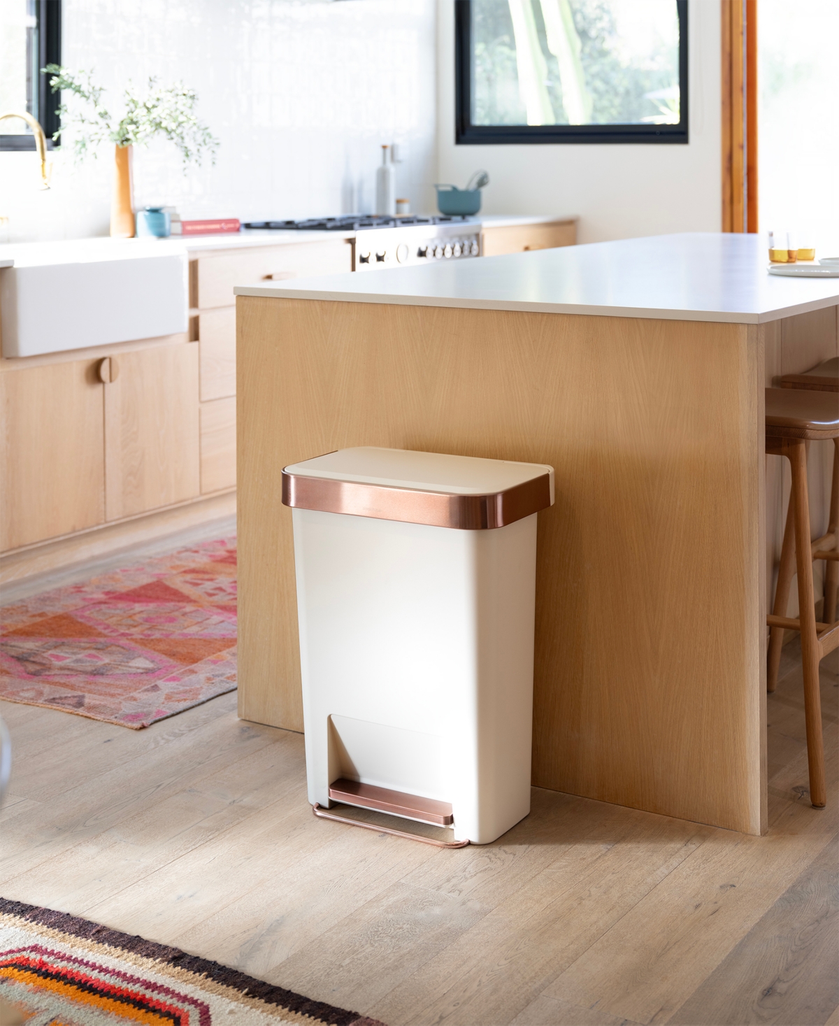 Simplehuman 45-Liters Hybrid Rectangular Step Can