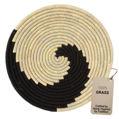 Sabai Grass Wall Basket Decor Boho Hanging Wall Art