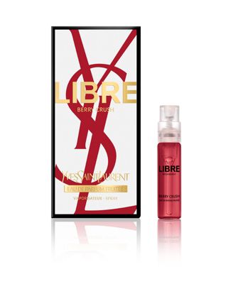 Free Libre Berry Crush Sample with any $100 YSL Fragrance & Beauty Purchase