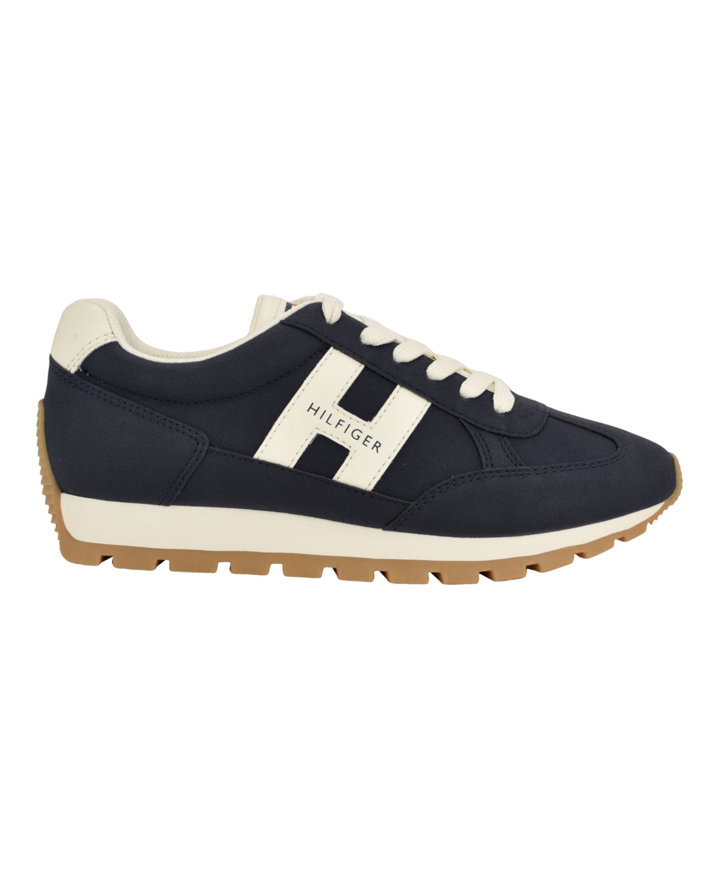 Женские кроссовки Tommy Hilfiger Hatina Chunky Sole Lace-Up, цвет: Тёмный синий — фото 2