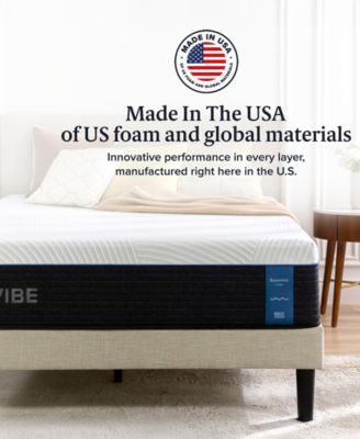 DreamVibe Essential 12" Hybrid Medium Plush Tight Top Mattress in a Box, Twin