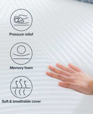 DreamVibe Essential 12" Medium Firm Tight Top Memory Foam Mattress in a Box, King