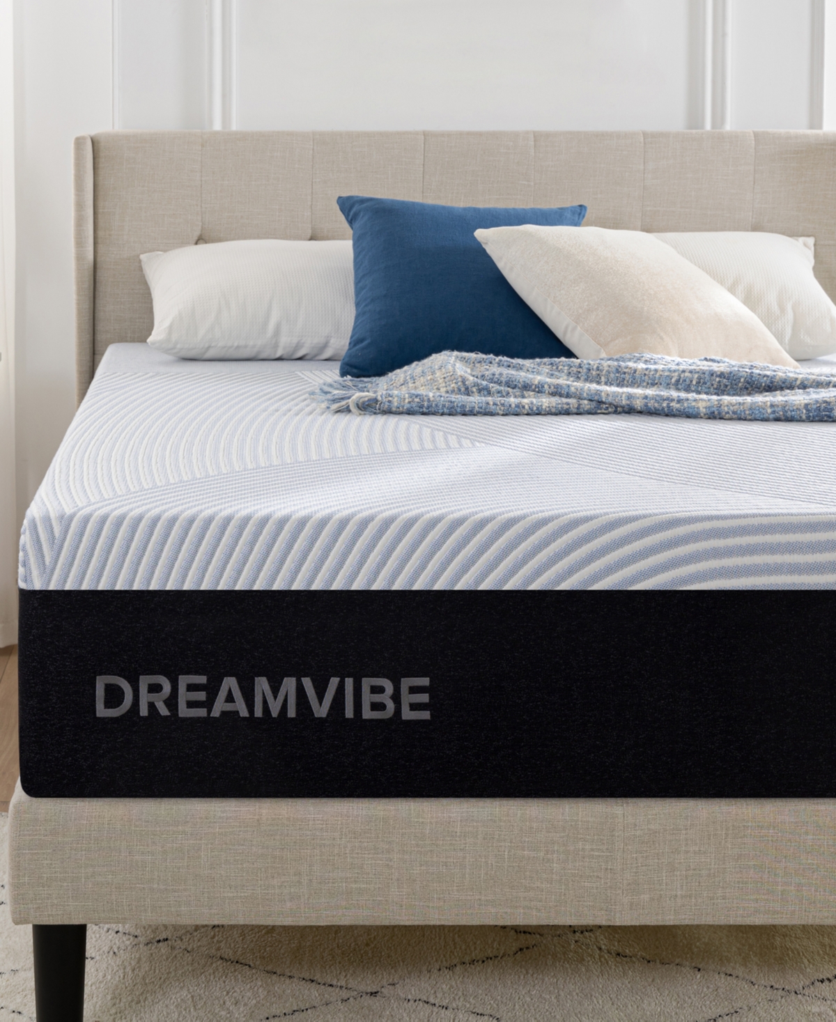 Zinus DreamVibe Prestige 14" Medium Firm Tight Top Mattress in a Box, Full