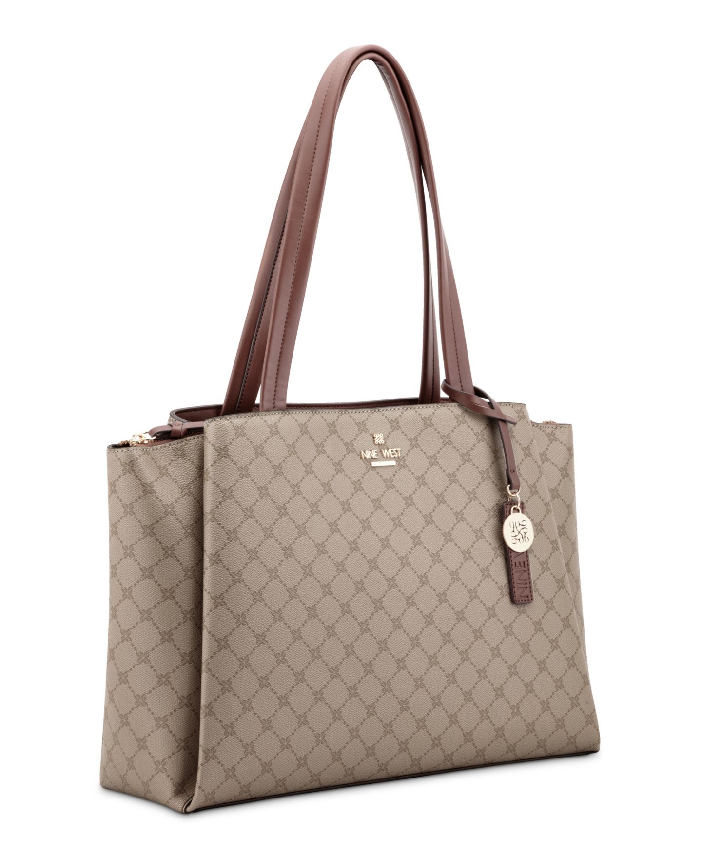 Женская сумка Nine West Luela Tech Extra Large, цвет: Хаки каштановый — фото 3