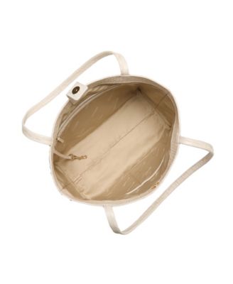 Mona Large Leather Tote Bag