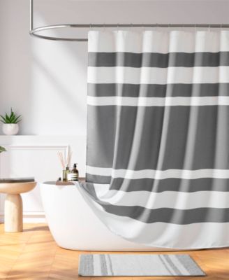 Spa Waffle 3M-Scotchgard Shower Curtain, 108" x 72"