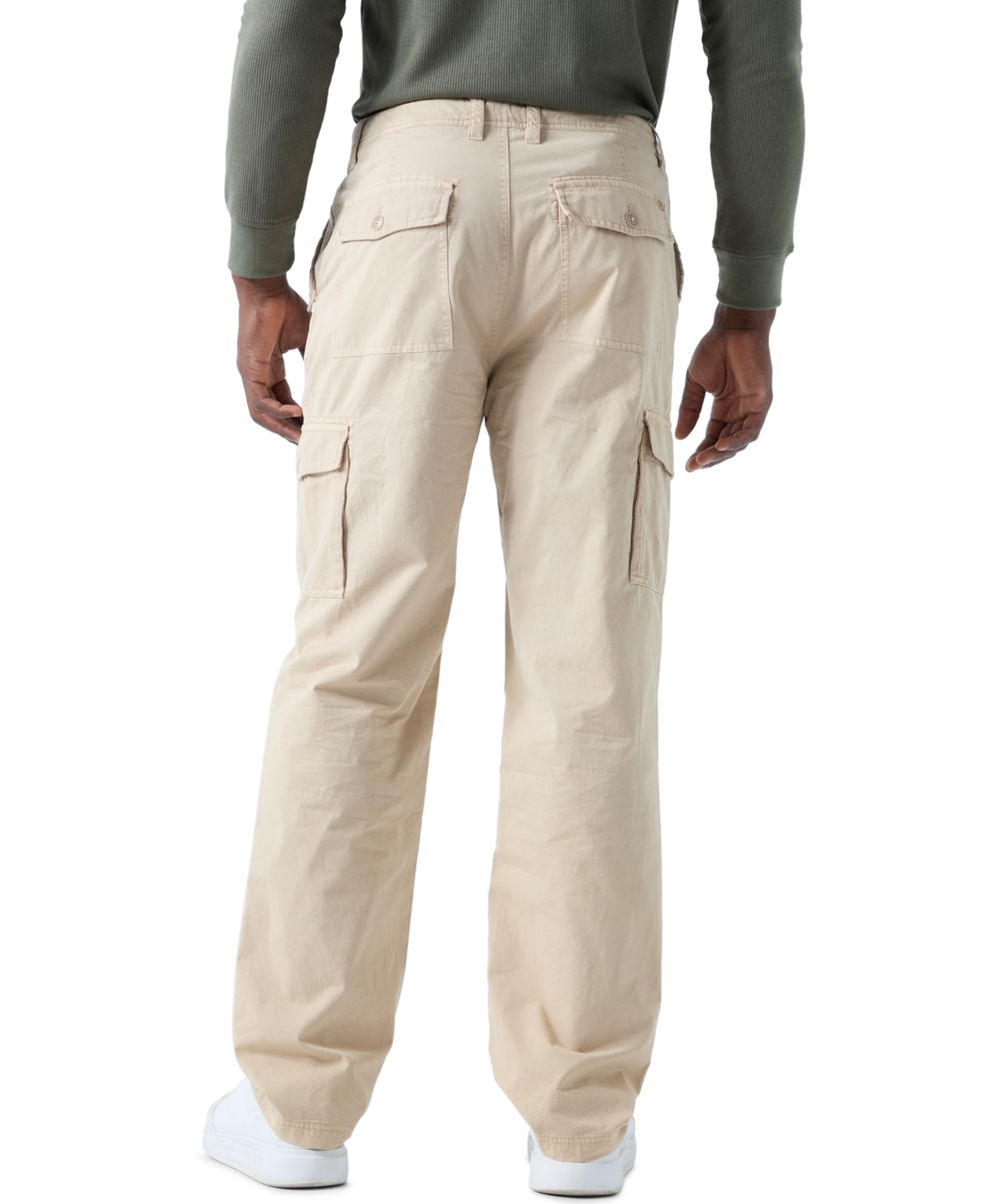 Guess Men's Owen Straight-Fit Cargo Pants
