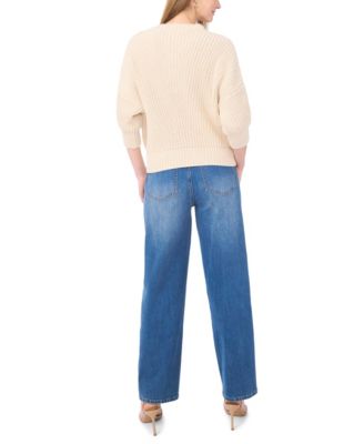 Women's Drop Shoulder Crewneck Sweater