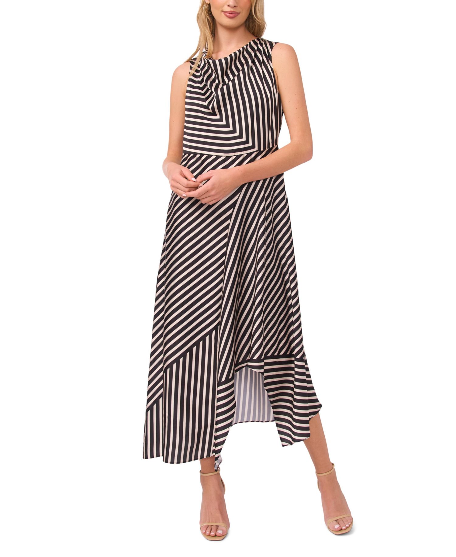 Women's Cowl Neck Sleeveless Dress