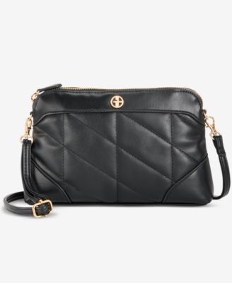 Tilted Quilt Crossbody Wristlet
