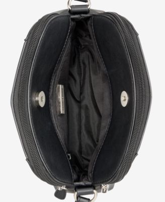 Nappa Leather Dome Crossbody