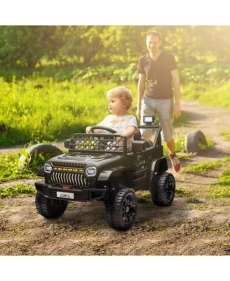 Kids 12V Electric Ride On Car with Parent Remote Slow Start Suspension for Ages 3 to 6