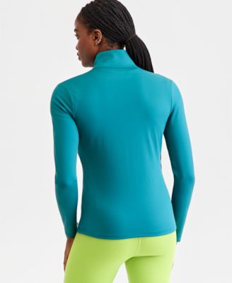 Women's Motion Zippered Mock-Neck Jacket