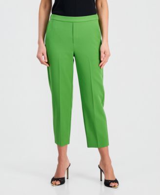Petite Pull-On Cropped Pants
