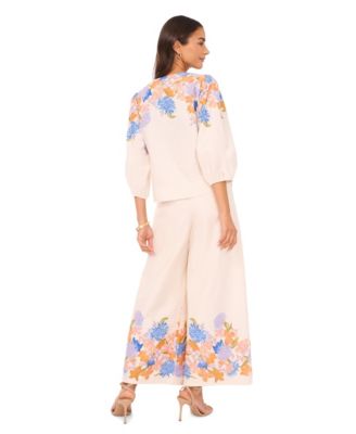 Women's Wide Leg Pleated Pants