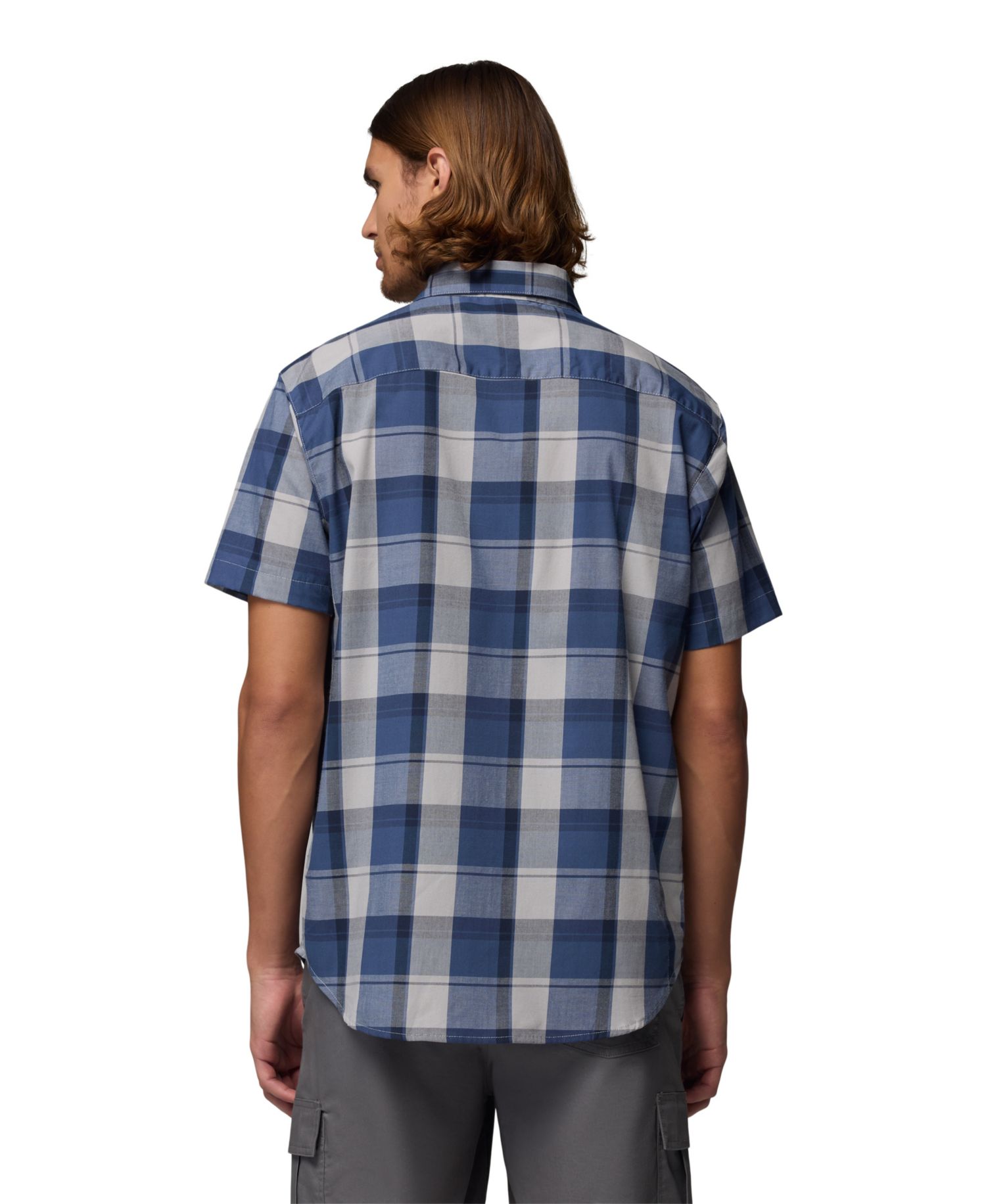 Men's Rapid Rivers Short-Sleeve Plaid Shirt