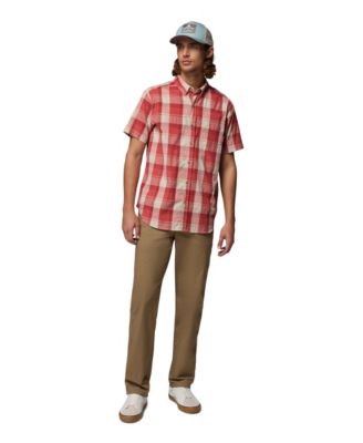 Men's Rapid Rivers Short-Sleeve Plaid Shirt