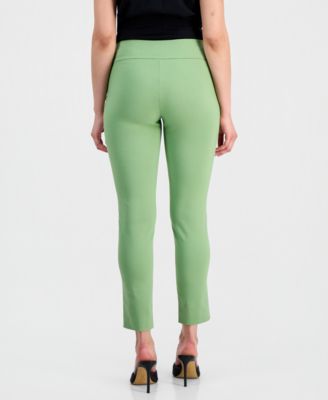 Mid-Rise Petite Tummy-Control Skinny Pants, Petite & Petite Short